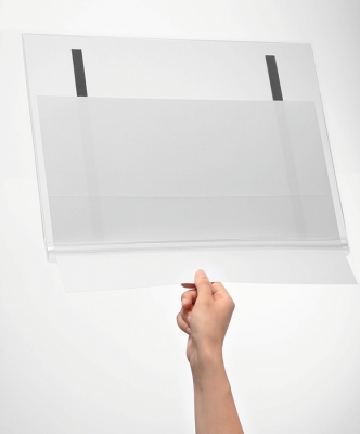 Buzunar afisaj, A3, magnetic, rezistent la umezeala, transparent 5 buc/set Durable